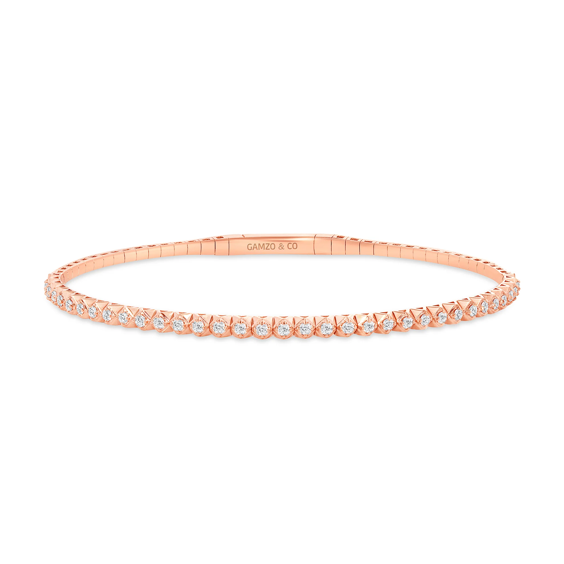 Natural Diamond Bangle - Image 3