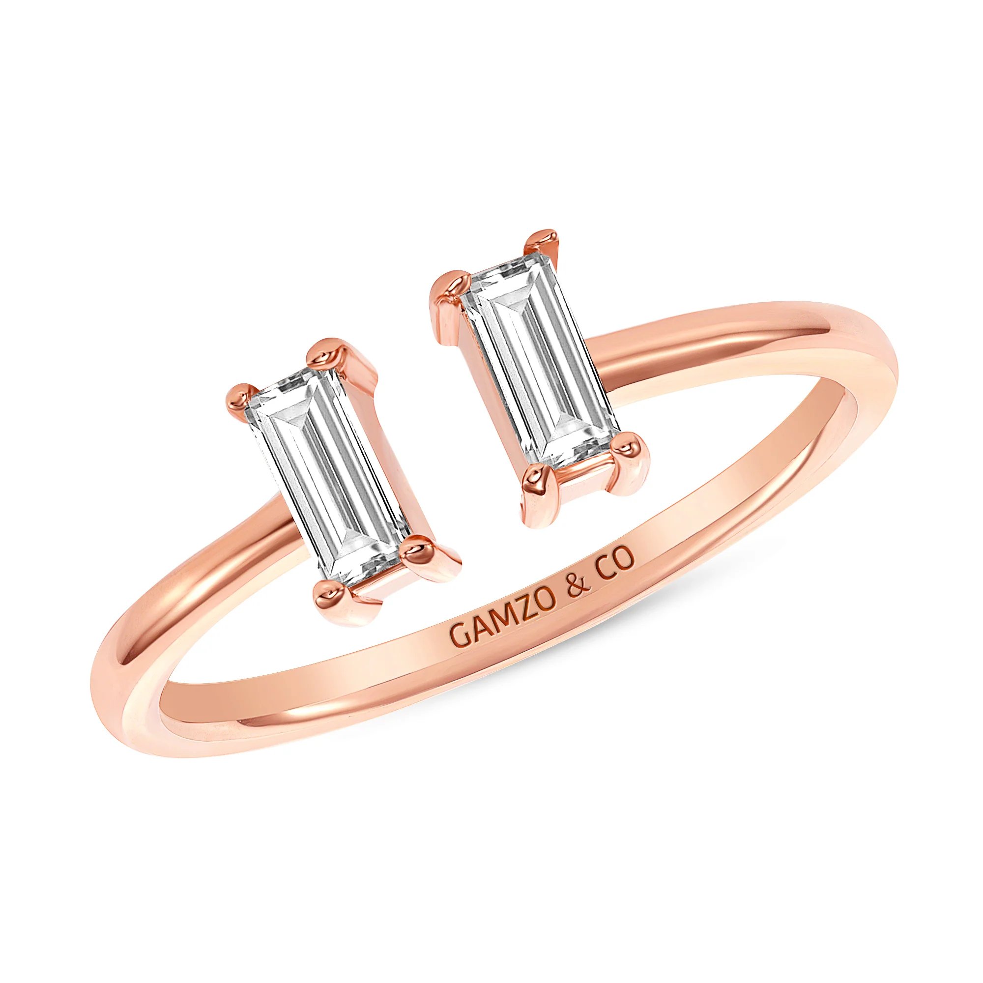 Double Baguette Ring - Image 3