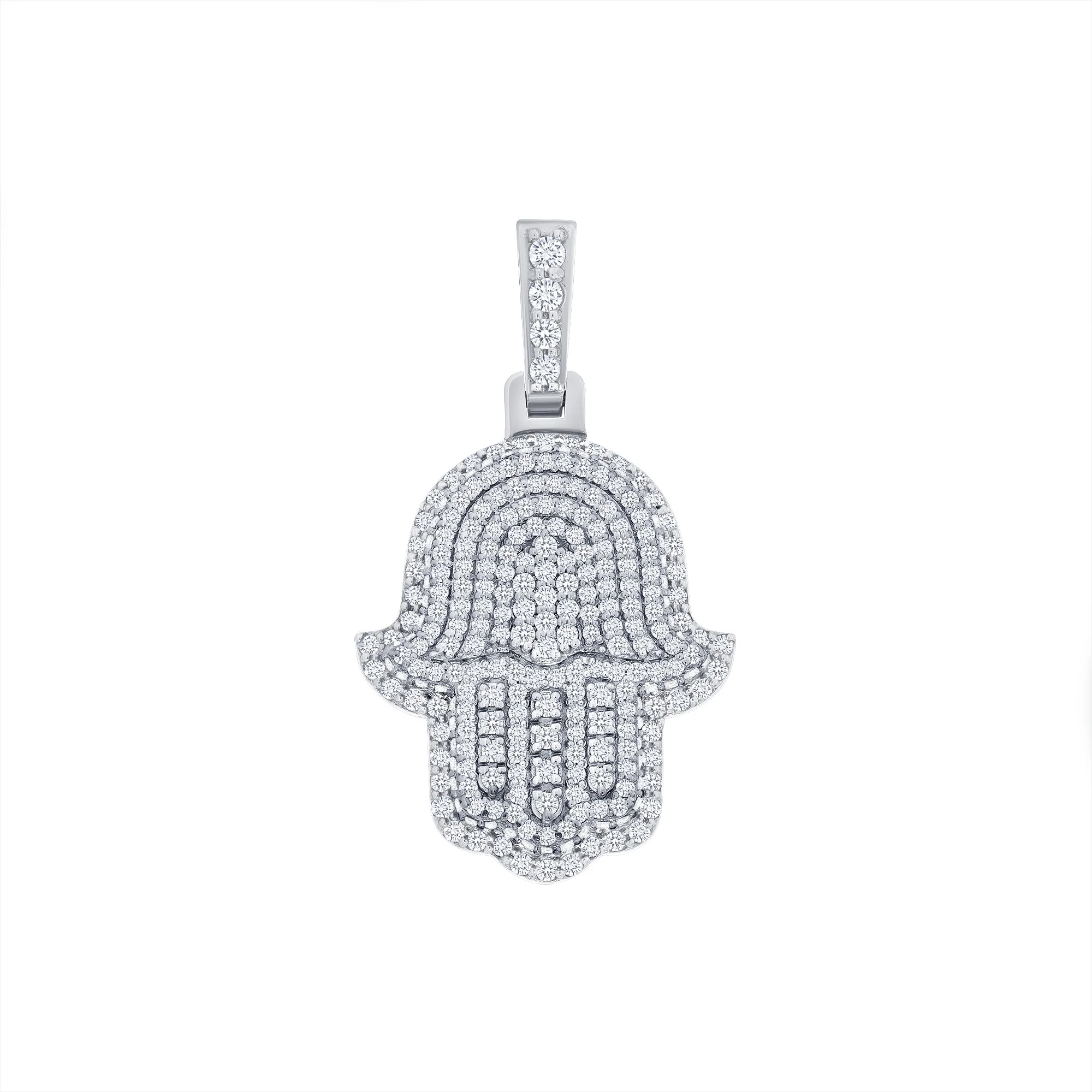 Hamsa Diamond Necklace - Image 5