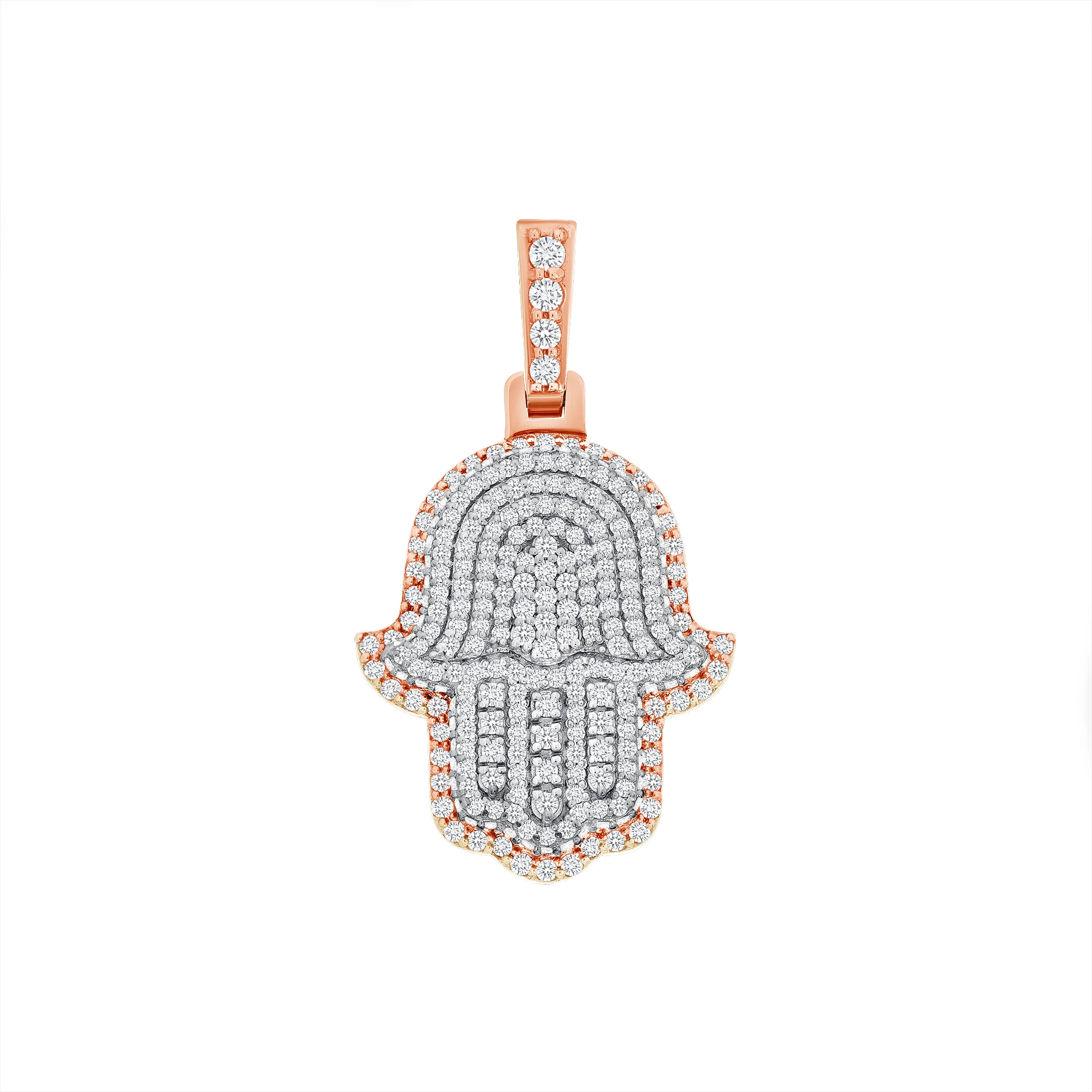 Hamsa Diamond Necklace - Image 6