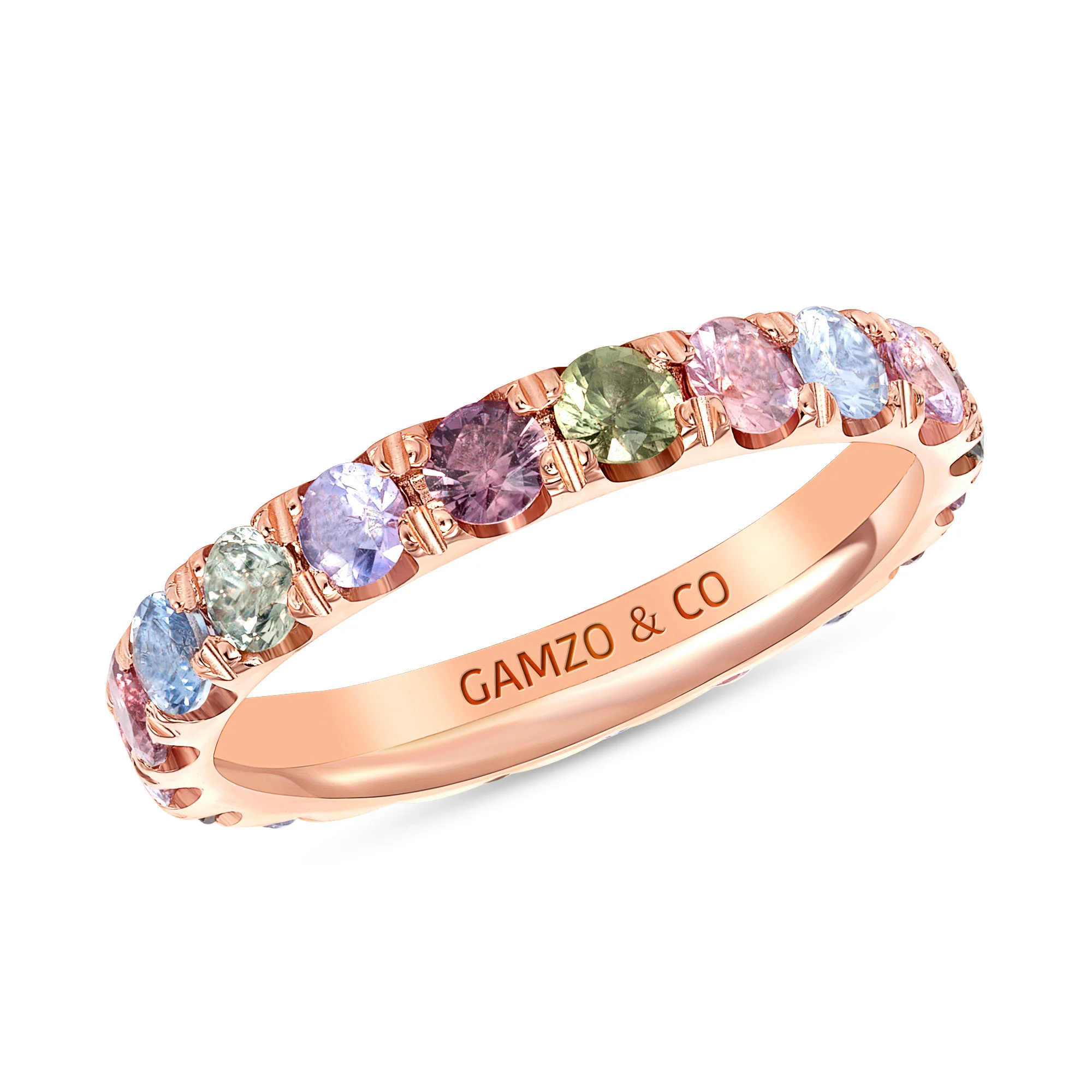 Pastel Eternity Ring - Image 3