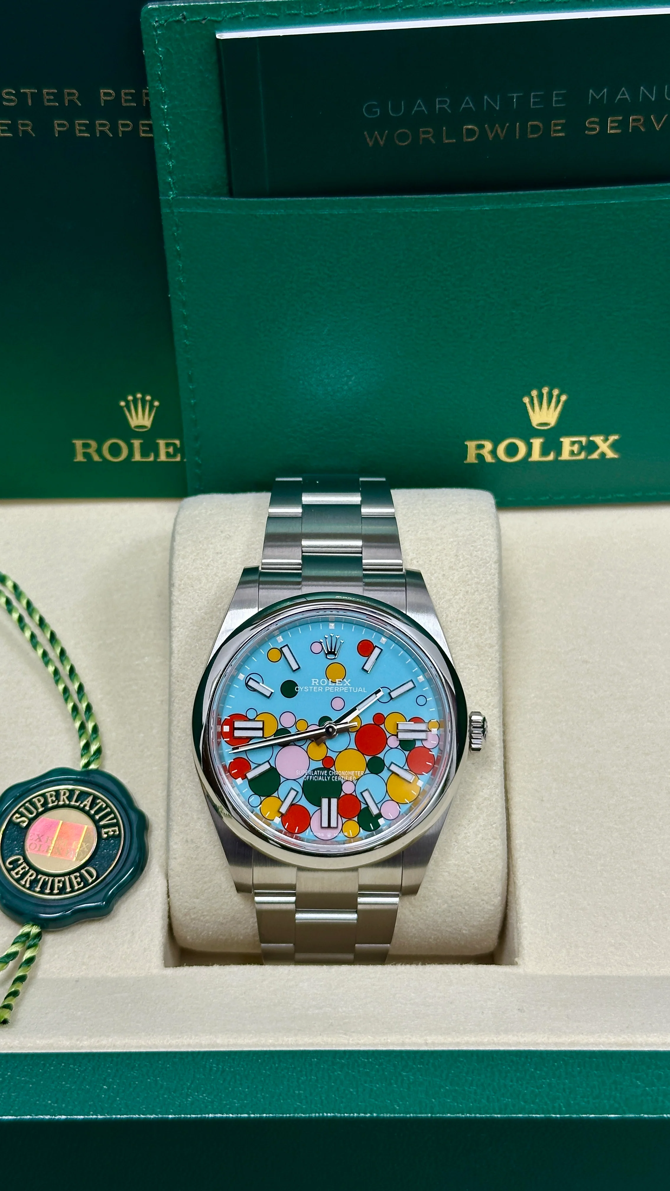 Rolex Oyster Perpetual 36mm Celebration Dial - 126000 - New 2024 - Image 3