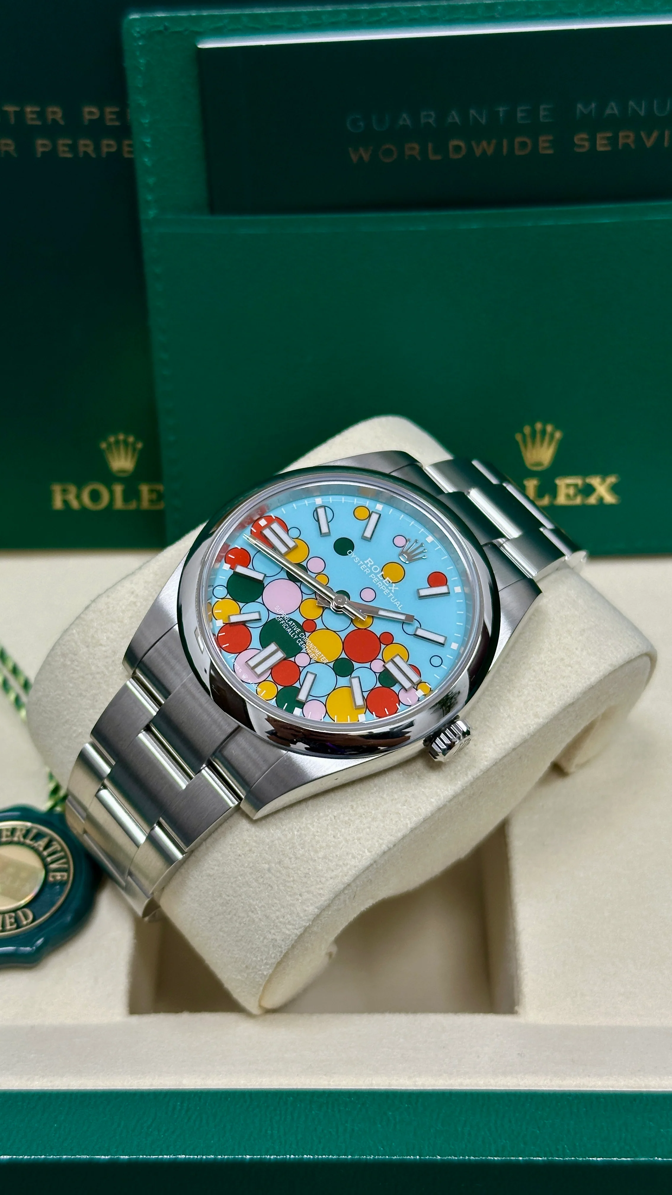 Rolex Oyster Perpetual 36mm Celebration Dial - 126000 - New 2024 - Image 5