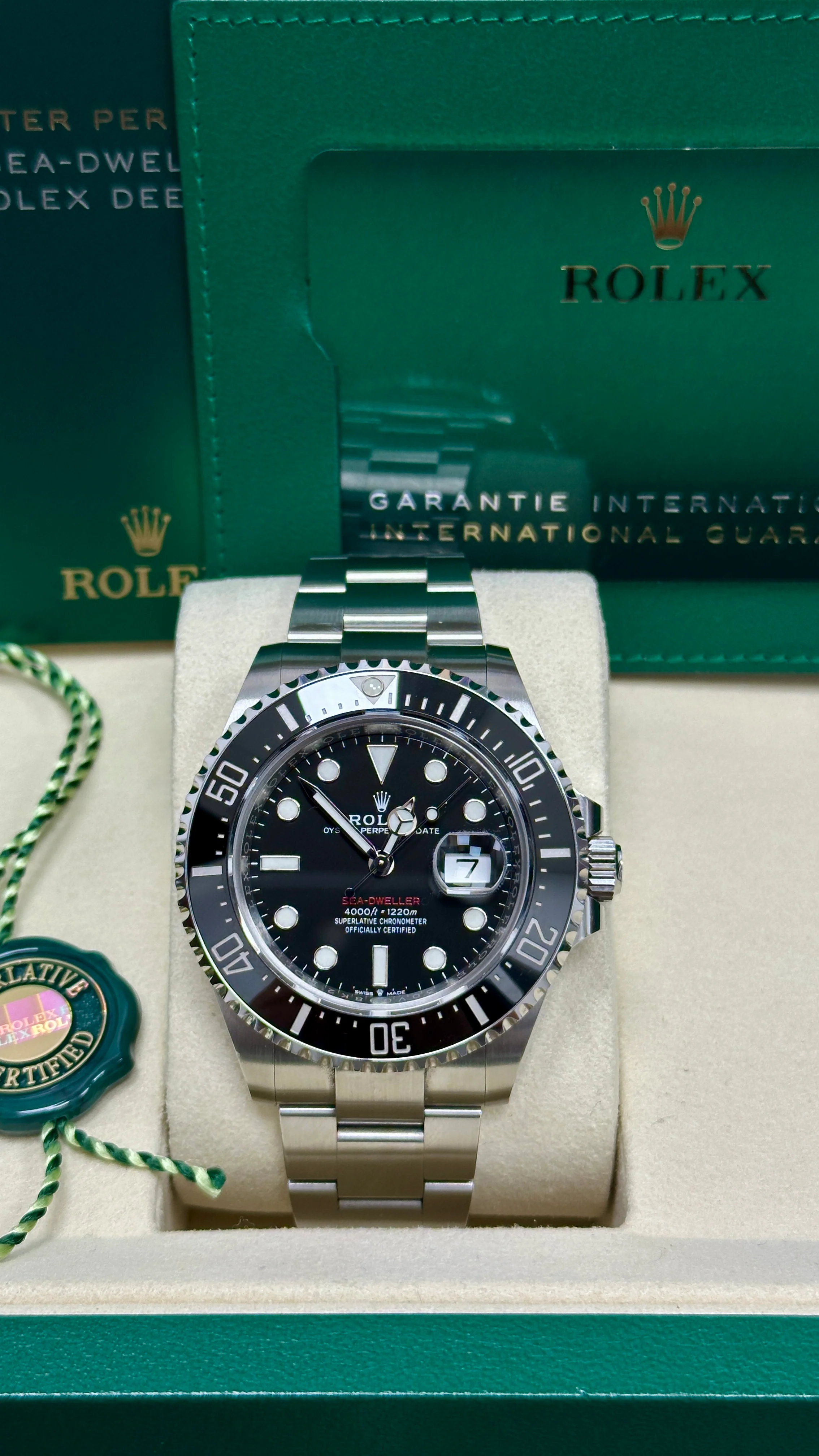 Rolex Sea-Dweller 43mm Black Dial 126600 – New 2025 / 2026 - Image 3