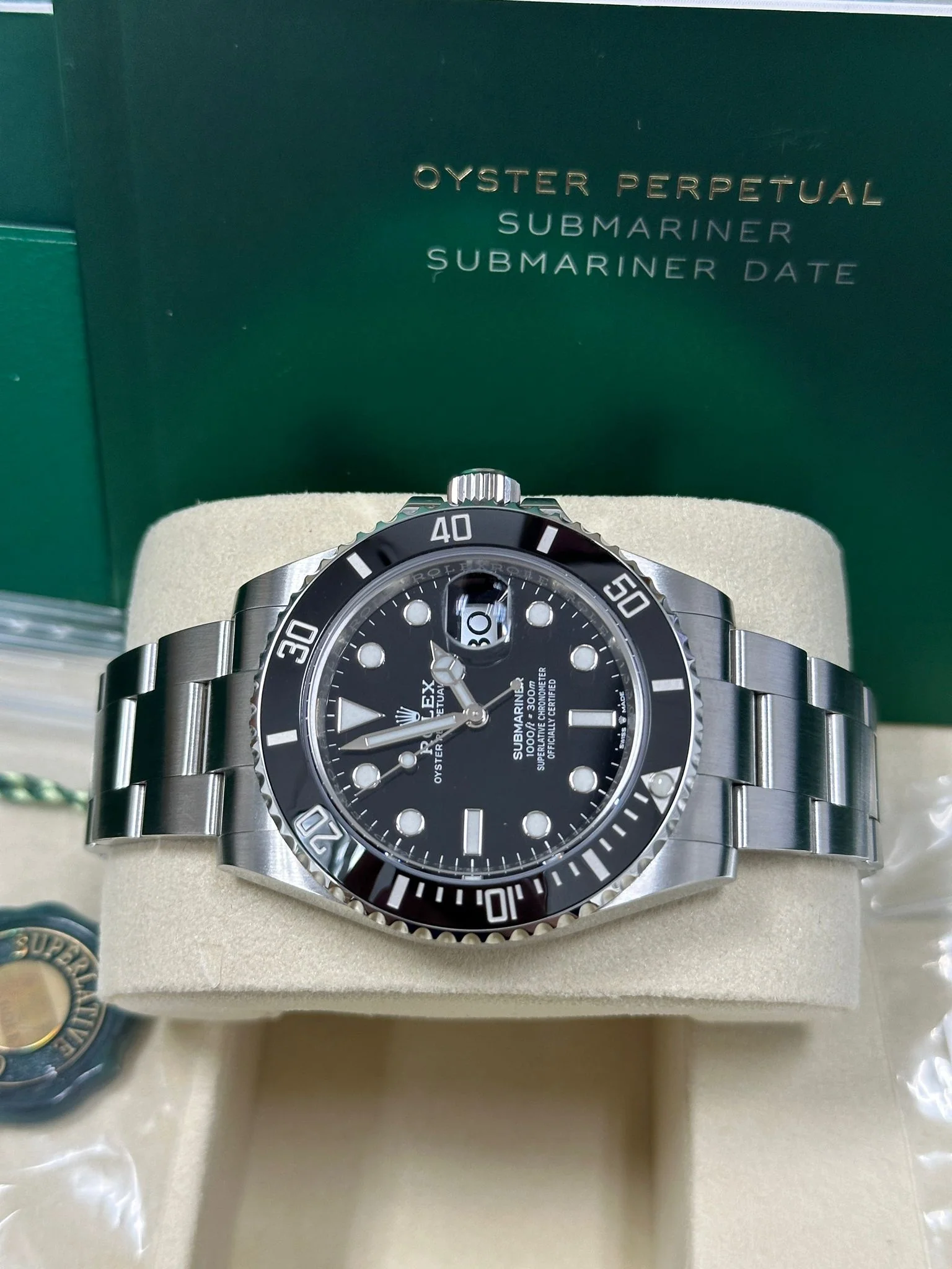 Rolex Submariner Date 41mm Black Dial Black Bezel 126610LN – New 2025 / 2026 - Image 4