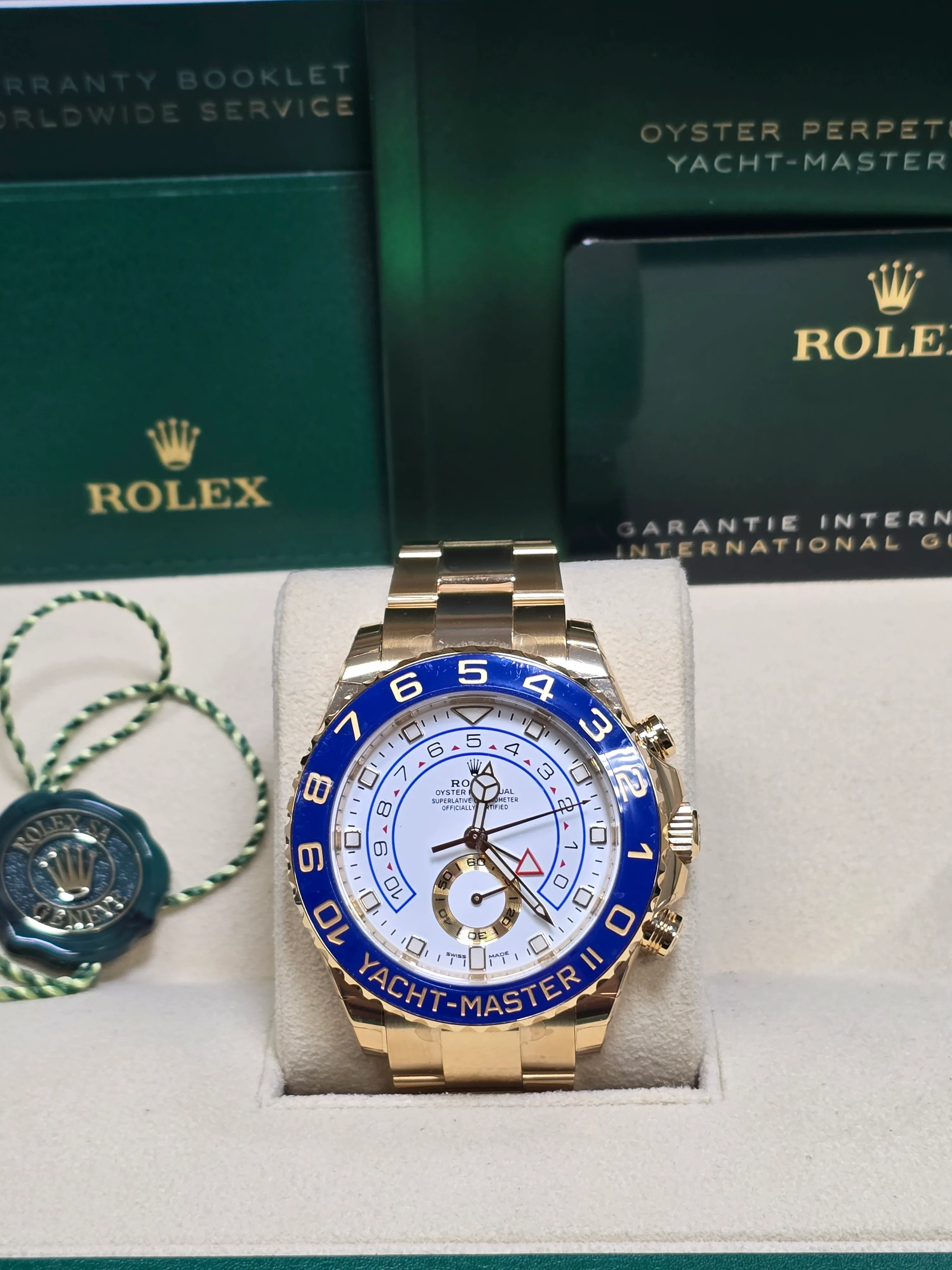 Rolex Yacht-Master II 44mm Yellow Gold - 116688 - Mint 2023 - Image 4