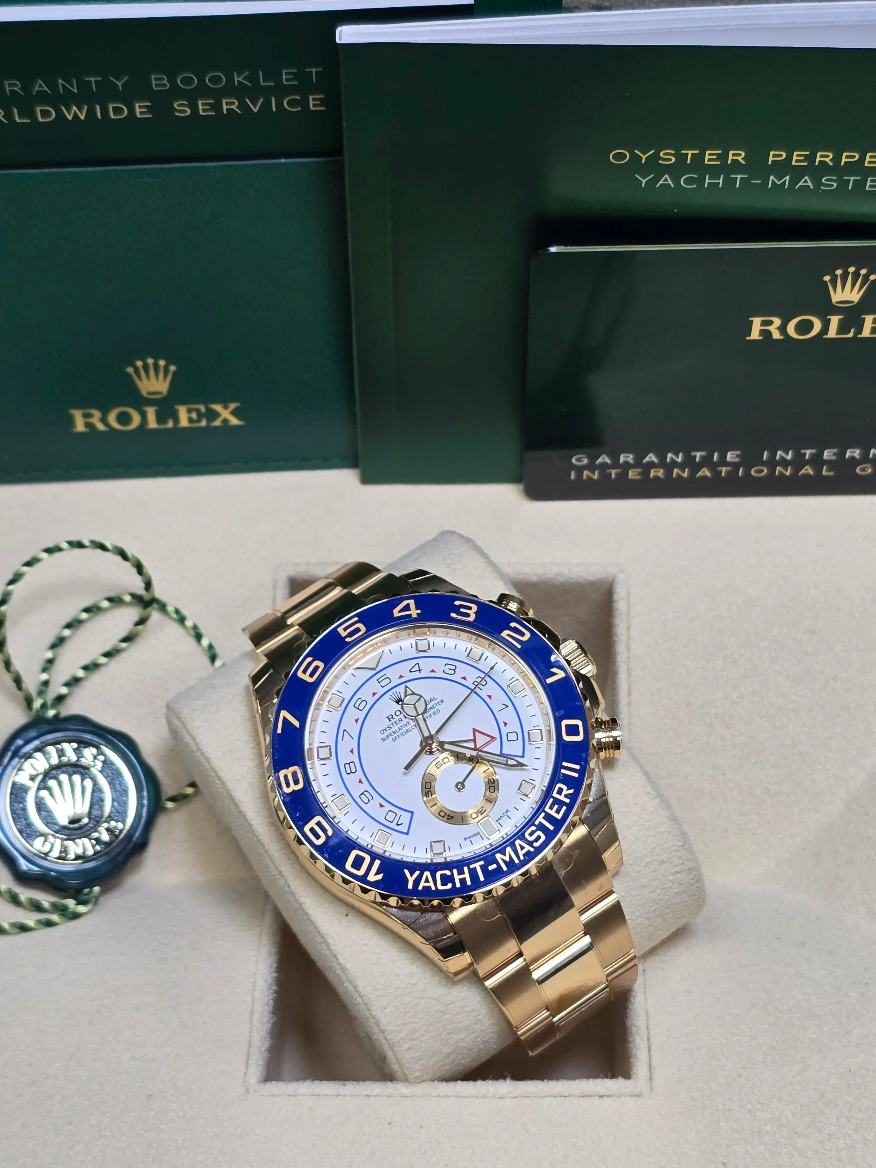 Rolex Yacht-Master II 44mm Yellow Gold - 116688 - Mint 2023 - Image 5
