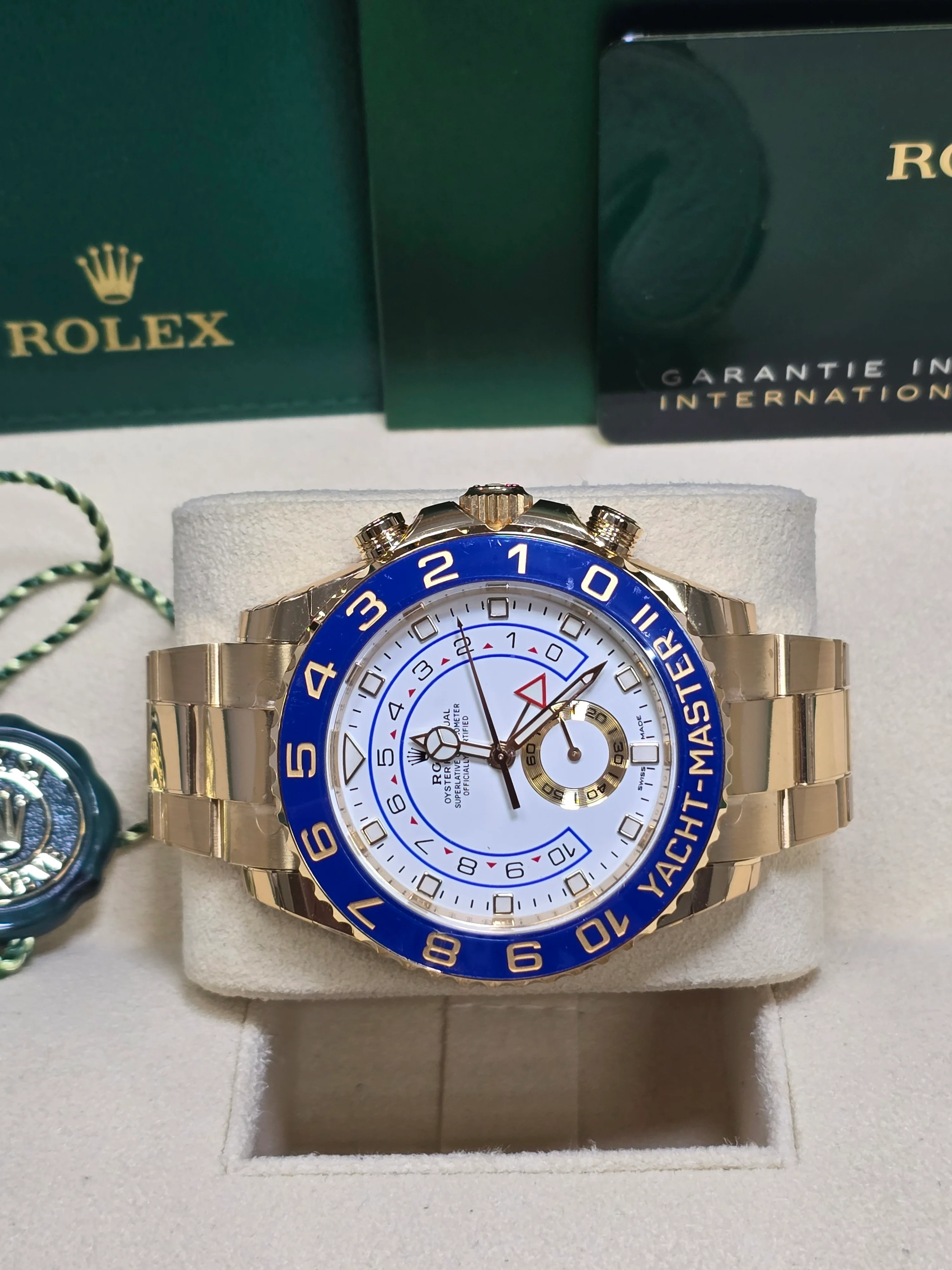 Rolex Yacht-Master II 44mm Yellow Gold - 116688 - Mint 2023 - Image 6