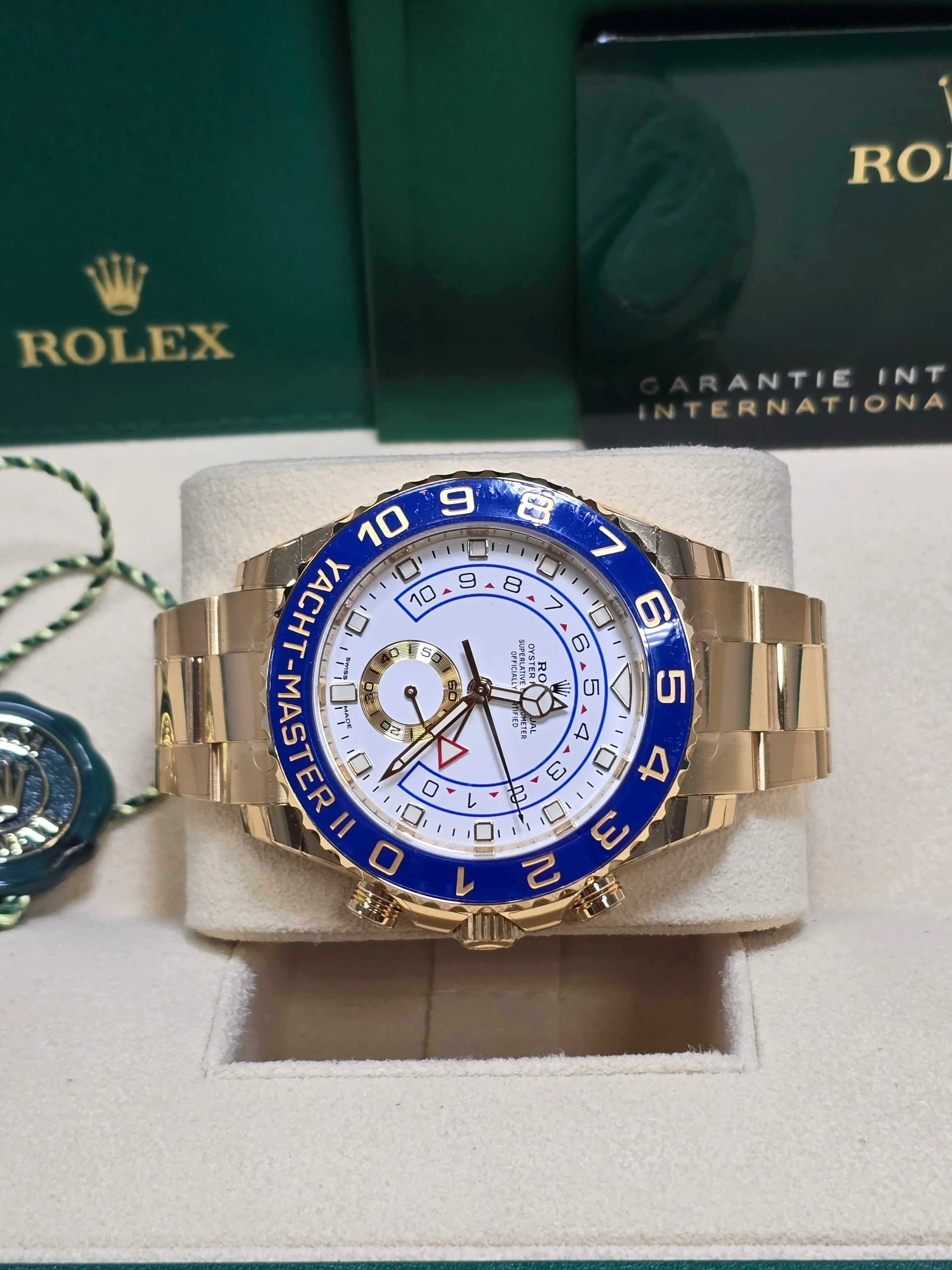 Rolex Yacht-Master II 44mm Yellow Gold - 116688 - Mint 2023 - Image 7